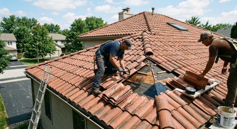 Tile Roof Repair in Frankfort, IL