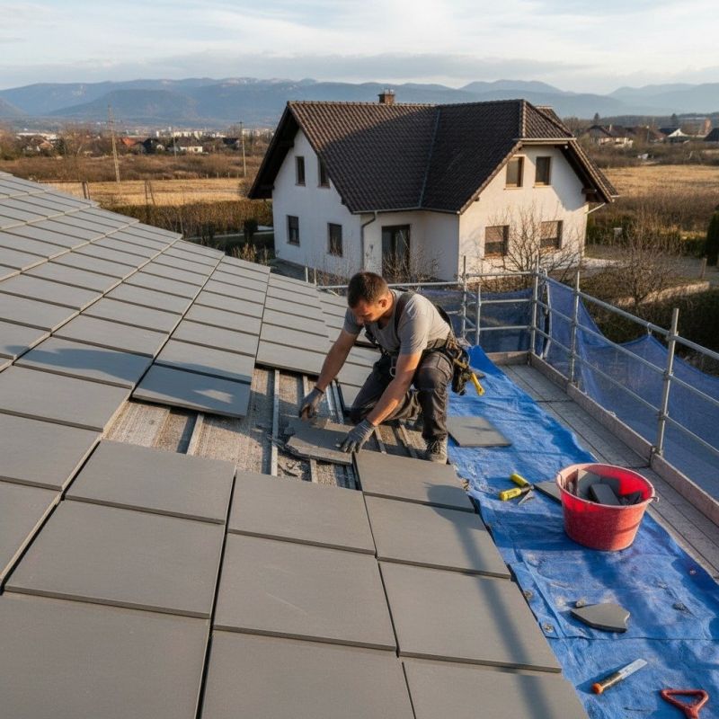 Tile Roof Repair in Glenview, IL
