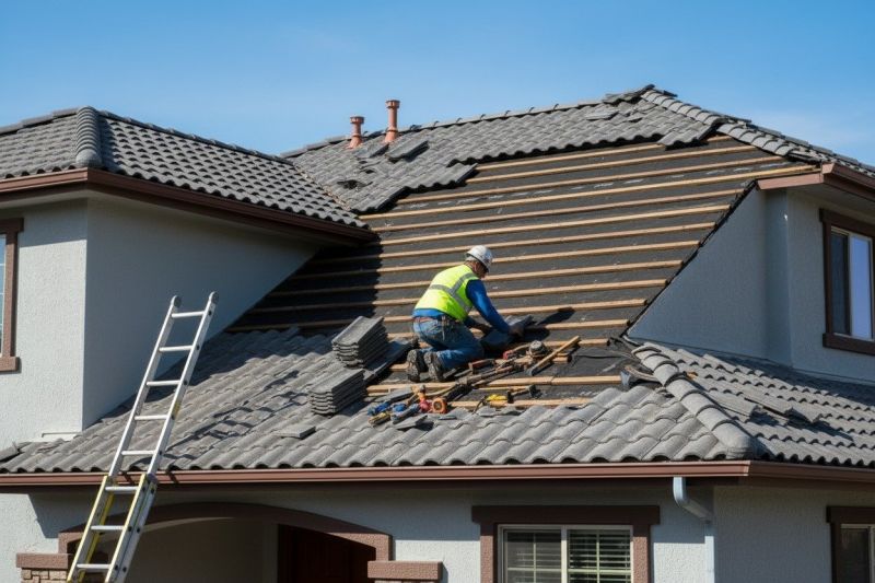 Tile Roof Repair in Itasca, IL