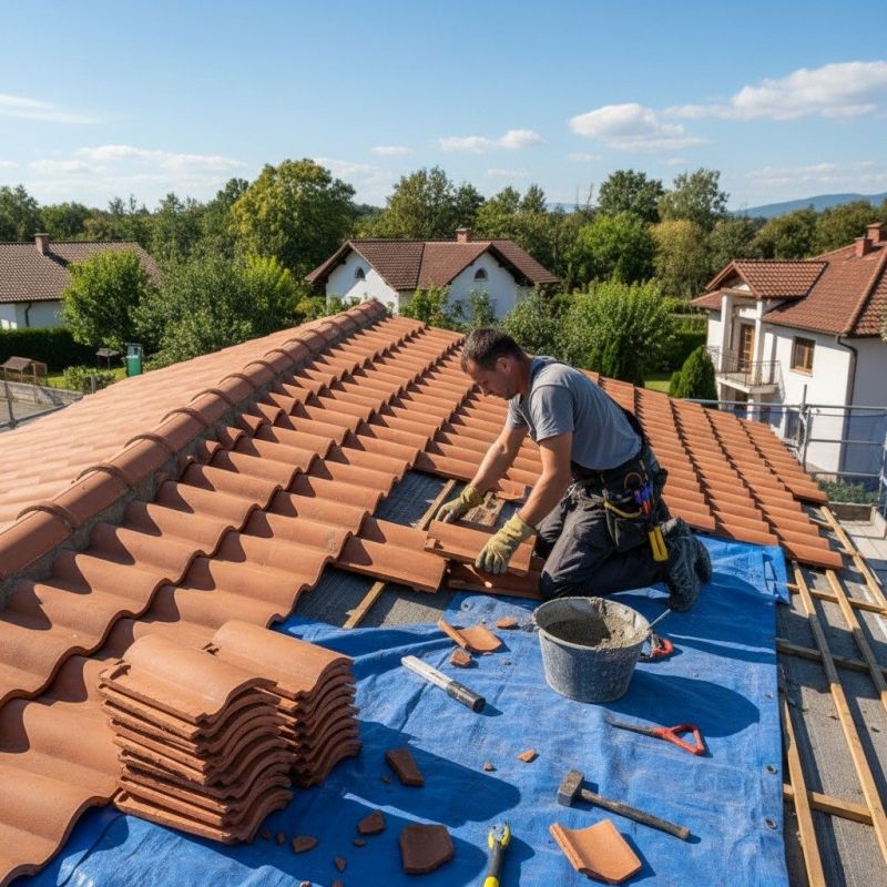 Tile Roof Repair in Itasca, IL