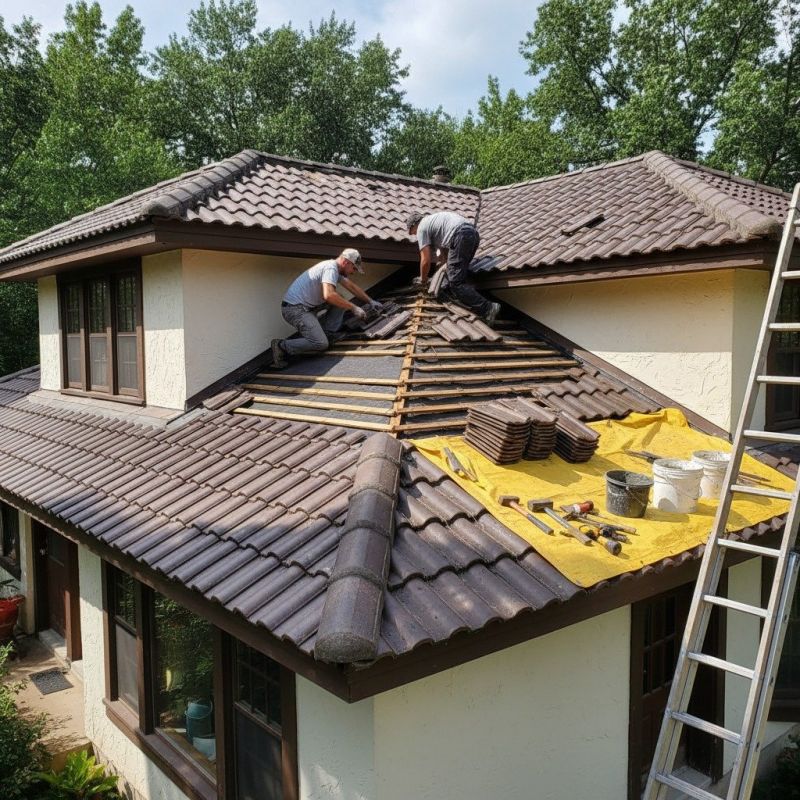 Tile Roof Repair in Whiting, IN