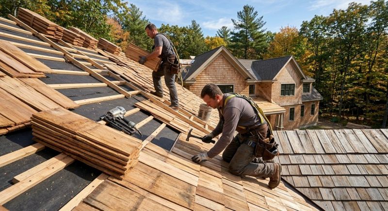 Wood Roofing Installation in Addison, IL