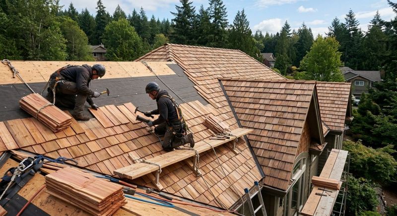 Wood Roofing Installation in Alsip, IL