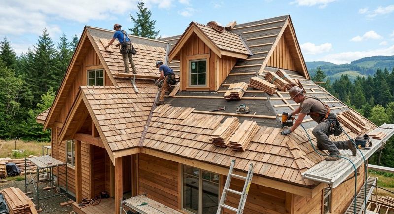 Wood Roofing Installation in Hillside, IL
