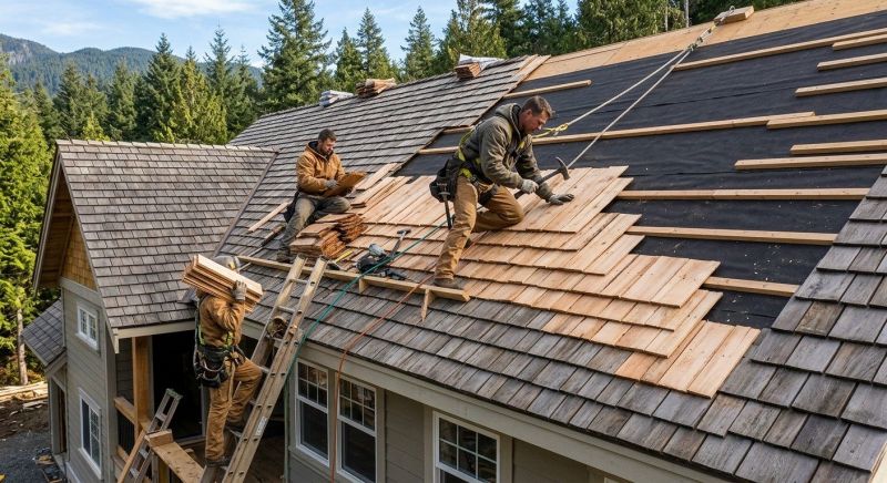Wood Roofing Installation in Hinsdale, IL