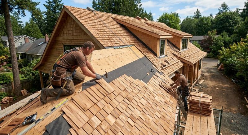 Wood Roofing Installation in Hinsdale, IL
