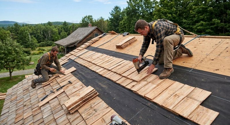 Wood Roofing Installation in Mount Prospect, IL