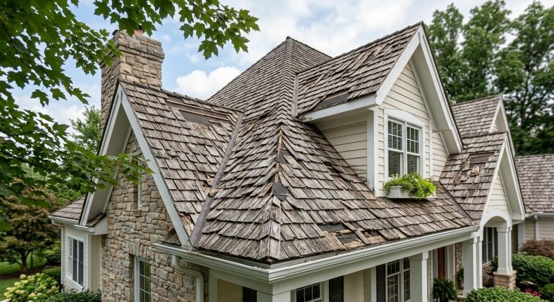 Wood Shake Roof Repair in Forest Park, IL