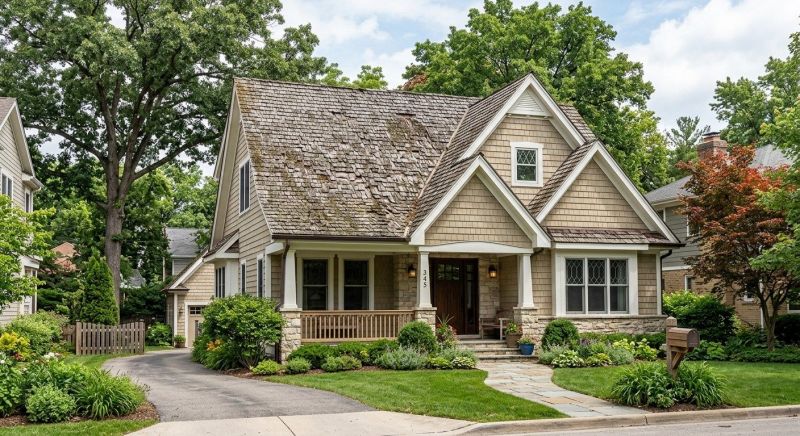 Wood Shake Roof Replacement in Alsip, IL