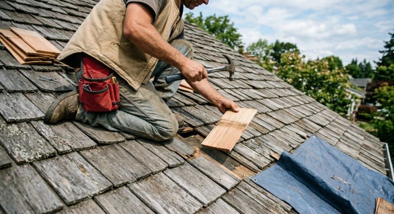 Wood Shingles Repair in Riverdale, IL